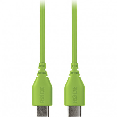 RODE SC22 USB-C to USB-C Cable (Green, 30 cm)