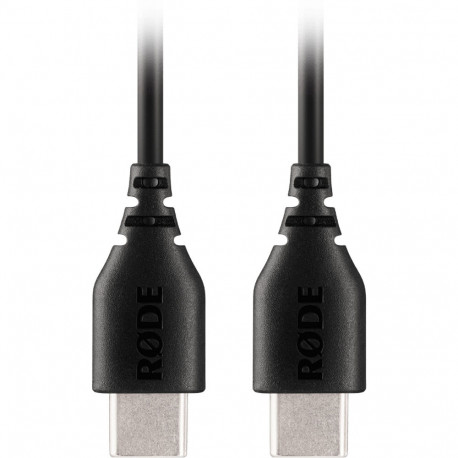 RODE SC22 USB-C to USB-C Cable (Black, 30 cm)