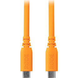 RODE SC27 SuperSpeed USB-C to USB-C Cable (Orange, 2m)