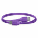 RODE SC22 USB-C to USB-C Cable (Purple, 30 cm)