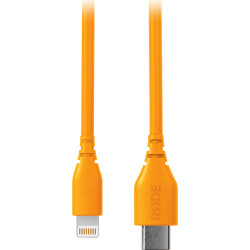 RODE SC21 Lightning to USB-C Cable (Orange, 30 cm)