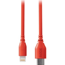 RODE SC21 Lightning to USB-C Cable (Red, 30 cm)