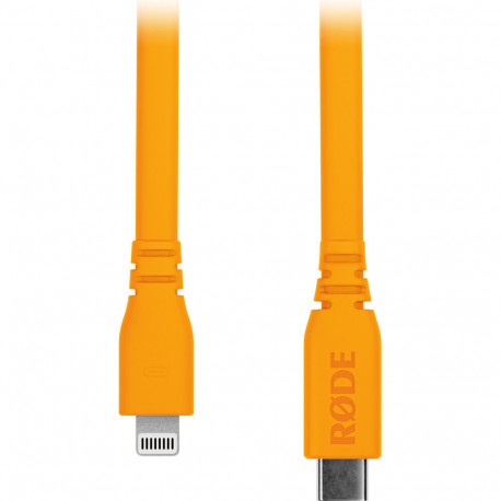 RODE SC19 Lightning to USB-C Cable (Orange, 1.5 m)