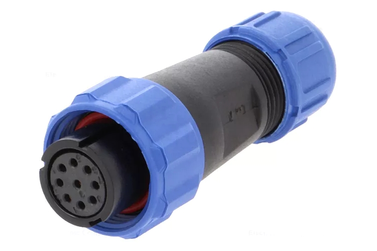 Connector WEIPU SP1310/S9 9-pin female IP68