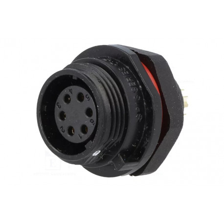 Connector WEIPU SP1312/S6 6-pin female IP68