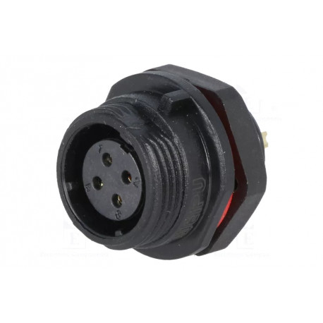 Конектор WEIPU SP1312/S4 4pin мама IP68