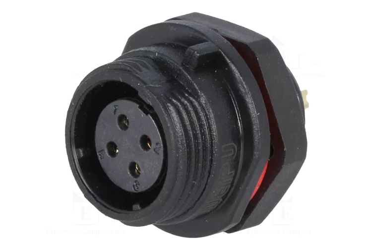 Connector WEIPU SP1312/S4 4-pin female IP68