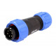 Connector WEIPU SP1310/P6 6-pin male IP68