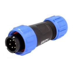 Connector WEIPU SP1310/P6 6-pin male IP68