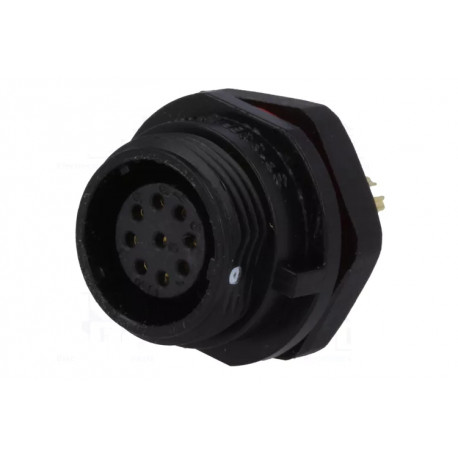 50 шт - Конектори WEIPU SP1312/S9 9pin мама IP68