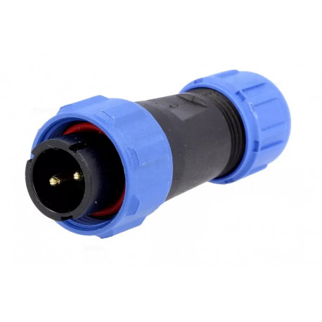 Connector WEIPU SP1310/P2 2pin male IP68