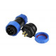 Connectors WEIPU 4pin male SP1310/P4 + female SP1312/S4 IP68 pair