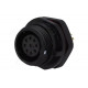 Connector WEIPU SP1312/S9 9pin female IP68