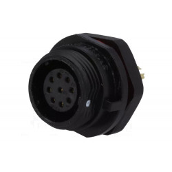 Connector WEIPU SP1312/S9 9pin female IP68