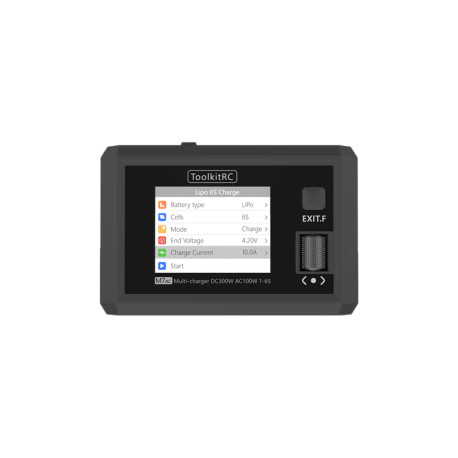 Charger ToolKitRC M7AC 100W/300W with power supply