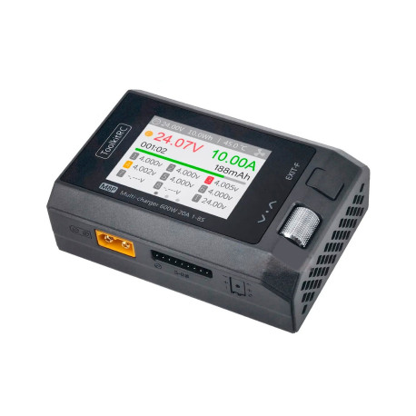 Charger ToolKitRC M8P 600W 20A 1-8S without power supply.