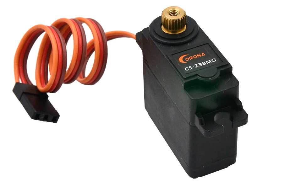 Servo drive mini 22g Corona DS238HV 4.6kg/0.13sec/7.4V 29x13x30mm