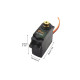 Сервопривод мини 22г Corona DS238HV 4.6кг/0.13сек/7.4В 29x13x30мм