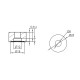 Propeller T-Motor T1608 16x8.0 for airplanes