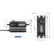 Servo drive MIBO MB-2311WP 14.5kg/0.062s/8.4V brushless