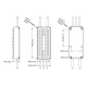 Sensorless speed controller T-Motor FLAME 80A 6-12S V2.0 for aircraft models