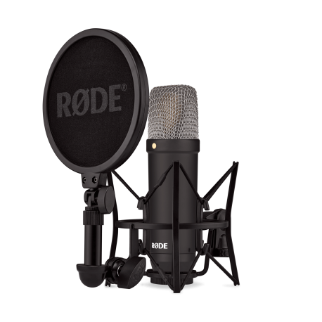 RODE NT1 Signature Series Large-Diaphragm Condenser Microphone (Black)