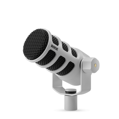 RODE PodMic USB and XLR Dynamic Broadcast Microphone (White)