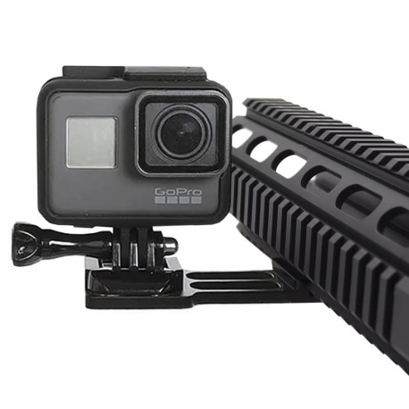 Крепление для GoPro на ружье сбоку
