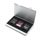 Алюминиевый кейс для 6 карт памяти SD