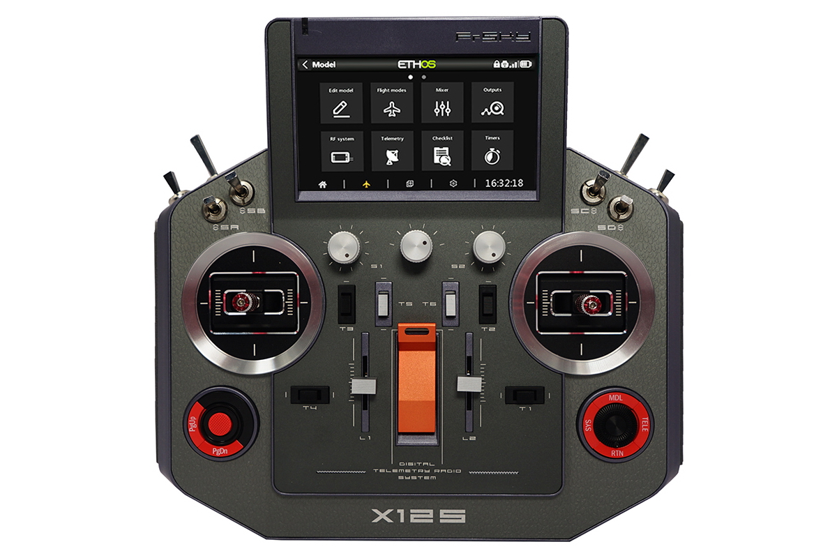 FrSky Horus X12S-ISRM control system (texture)