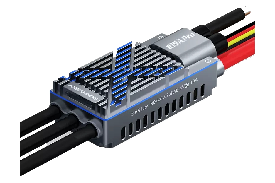 Sunnysky X105A PRO SBEC 3-6S speed controller for aircraft models