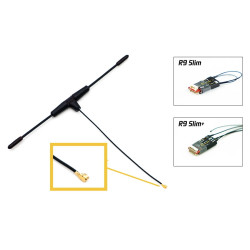 Антенна FrSky диполь для приёмников R9 SX, MX, Slim+ IPEX1 (868 МГц EU)