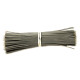 200pcs - tinned silicone wires 130 mm HEXIE 26 AWG (gray)