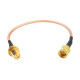 50 pcs - Antenna Extension Cables RG316 RP-SMA F RP-SMA M 20 cm