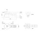 Комбо мотор Hobbywing Xrotor X11 14S с регулятором без пропеллера (CCW)