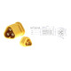 50 pcs - Connector AMASS MT30 Male
