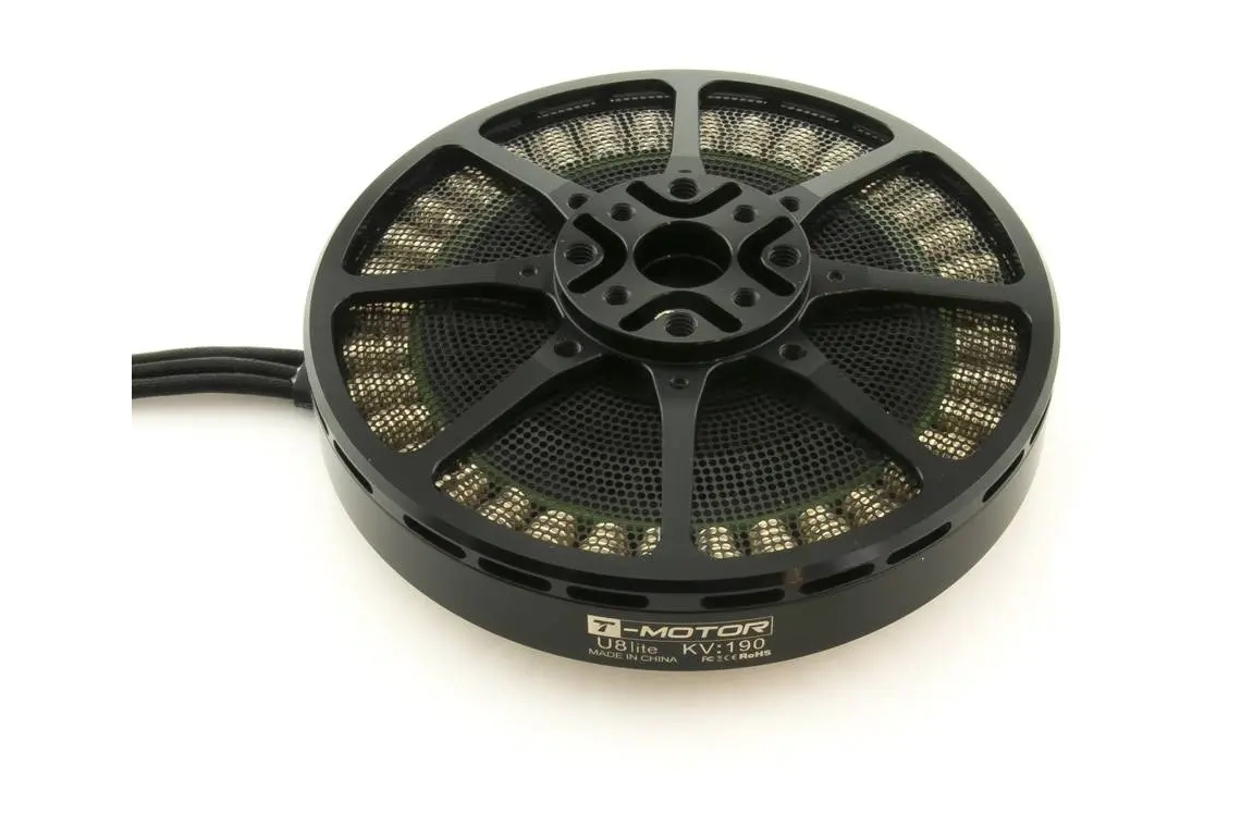 Мотор T-Motor U8 Lite KV190 6S 1048W для мультикоптеров