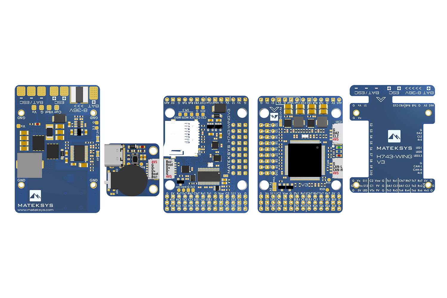 Політний контролер Matek H743 WING V3