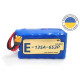 Аккумуляторная батарея для дрона 6S3P Energy Life 12600мАч 135А Moliсel 21700-P42A Li-Ion (с текстолитом)