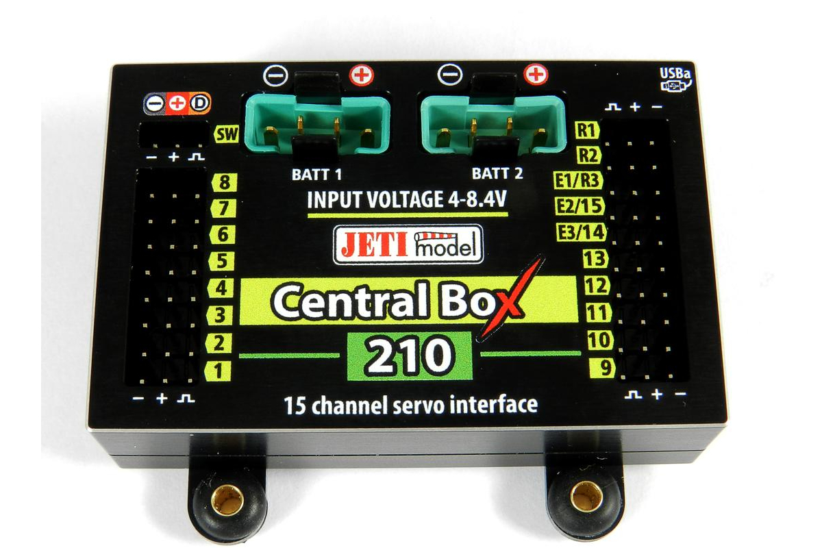 Power supply regulator for JETI Central BOX 210 servos