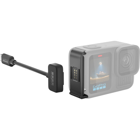 GoPro Contacto Magnetic Door and Power Cable Kit for HERO13/12/11/10 Black