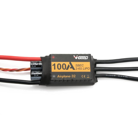 VGOOD 100A 2-6S ESC for airplanes