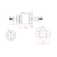 EMAX GT3526/04 KV870 4S motor for airplanes