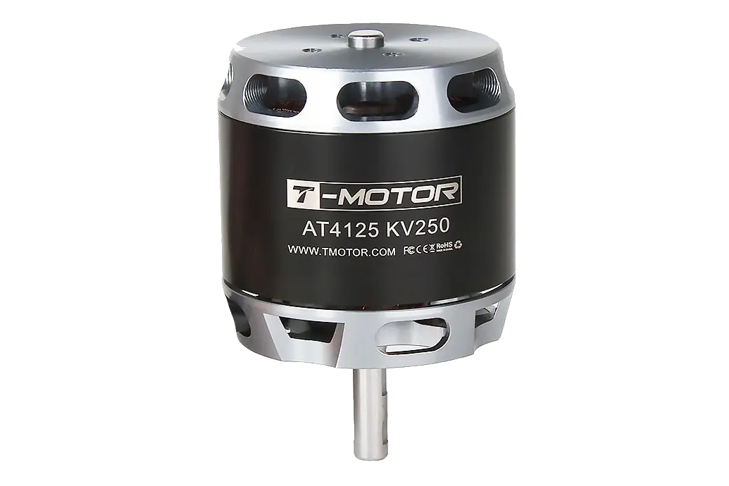 Мотор T-Motor AT4125 KV250 12S 2200W 50A для самолетов