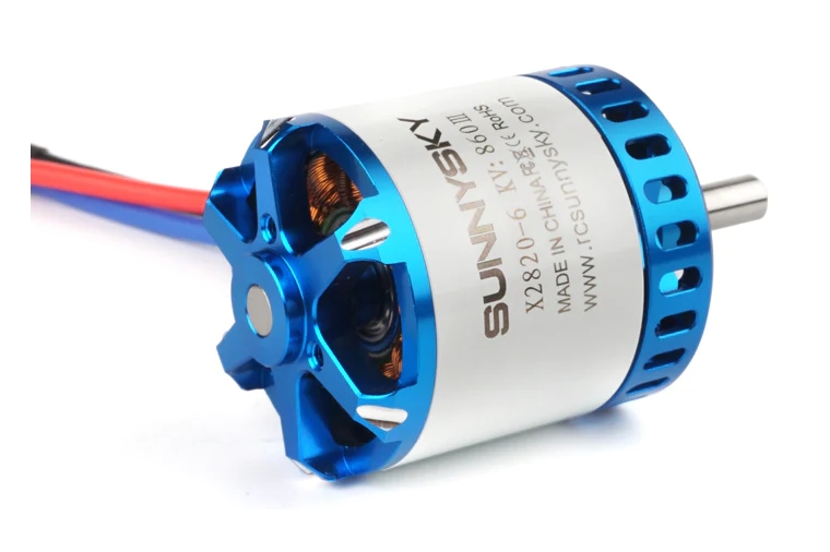 Мотор SunnySky X2820 V3 KV860 3-4S для самолетов