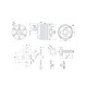 Motor T-Motor AS2814 KV550 6S for airplanes