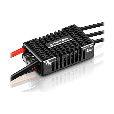 HOBBYWING PLATINUM V5 80A 3-8S speed controller for aircraft models