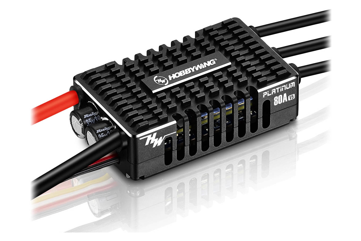 HOBBYWING PLATINUM V5 80A 3-8S speed controller for aircraft models