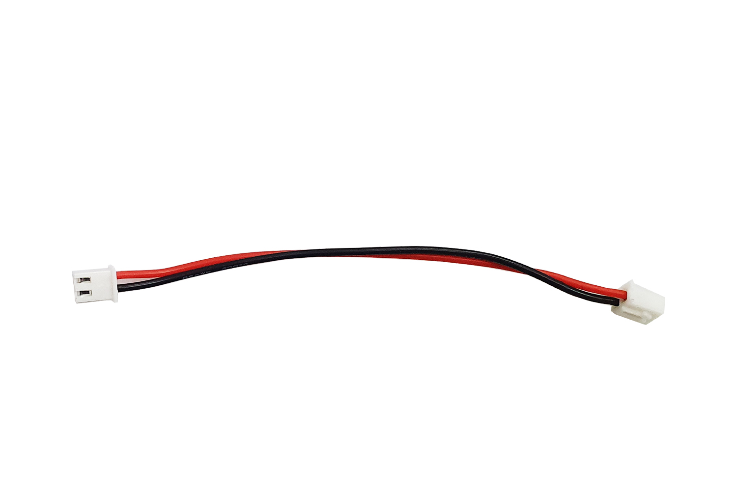 Silicone cable Micro JST XH2.54 F 2pin - Micro JST XH2.54 F 2pin 26AWG extended (100 mm)
