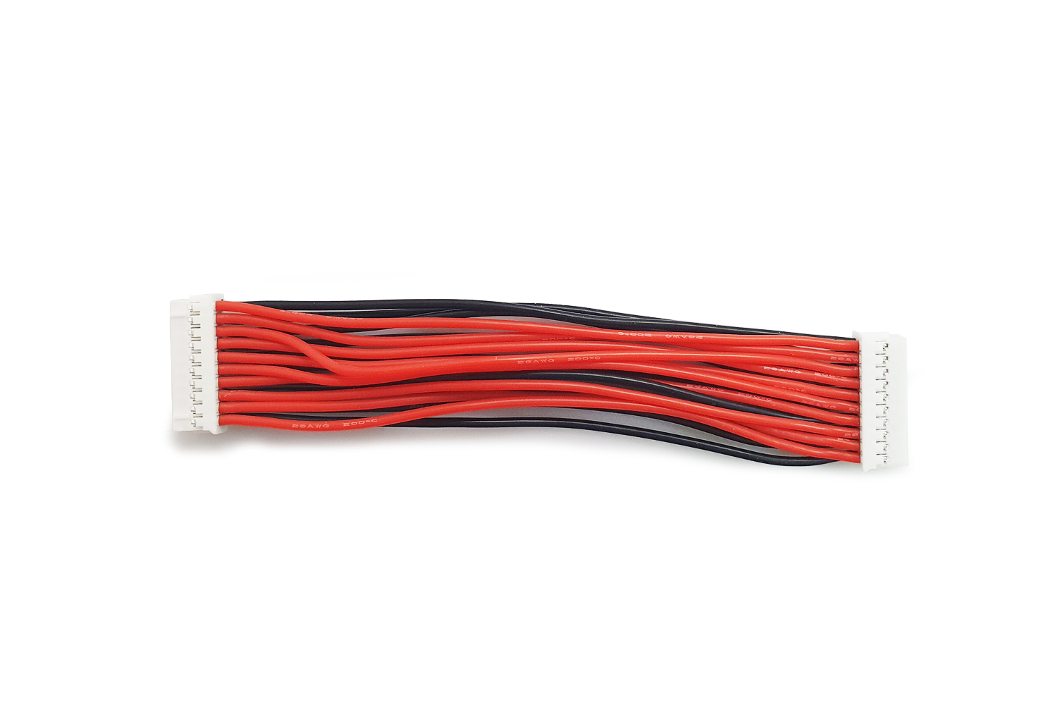 Silicone cable Micro JST PHD2.0 F 2x10pin - Micro JST PHD2.0 F 2x10pin 26AWG extended (100 mm)